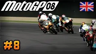MotoGP '08 | Modo Trayectoria | GP De Gran Bretaña #8