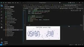 Create Image CAPTCHA Generator in Python | Step-by-Step Tutorial