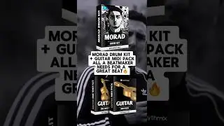 MORAD DRUM KIT x GUITAR MIDI PACK x GUITAR ONE SHOT KIT