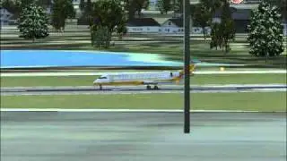 FSX - Bombardier CRJ 700 Stall and crash