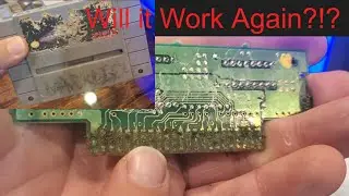 Rescuing Trashed SNES Games Part 1