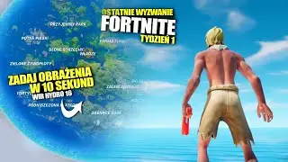 Ostatnie wyzwanie Fortnite - tydzień 1 - Zadaj obrażenia w ciągu 10s od wylądowania z wiru w Hydro16