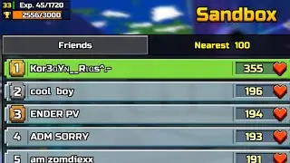 Pixel Gun 3D Top 1 In Sandbox!!!