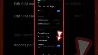 Android Phone Internet Volte Settings #youtubeshorts #internet #youtubeshortsviral