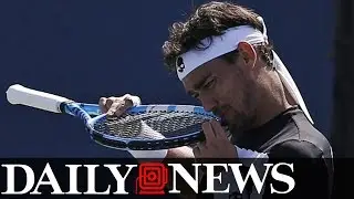 Italian booted from U.S. Open for calling female umpire a 'whore'