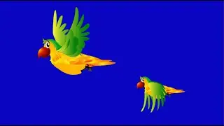 Birds flying on green screen | Green screen video | Sparrow | Bird Flying by Green Hug Point.