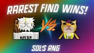 WHOEVER FINDS THE RAREST AURA WINS | Sol's RNG ft 