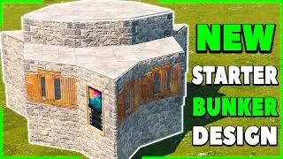 ''The Starter Base'' - NEW Best Starter Bunker Rust Base Design 2022