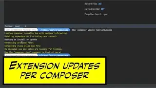 TYPO3: Perform extension updates and upgrades via Composer