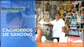 Más de 2 mil familias de Los Cachorros de Sandino en Chinandega con energía de calidad