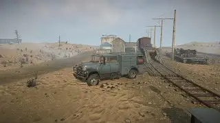 SnowRunner - Playing on MOD map Mojave Desert