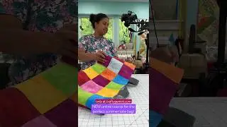 Learn to make this bag with 12 video lessons that never expire. Join at Craftygemini.com/shop. ✂️🧵