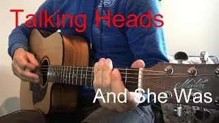 Talking Heads -  And She Was (Acoustic Cover)