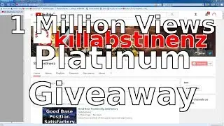 1 Million Views 1000 Platinum Giveaway Warframe