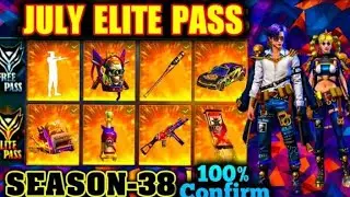 july elite pass free fire 2021 || Season 38 ELITE PASS Full Video | July Elite pass Free fire