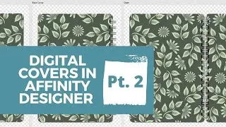 Digital Cover Templates for Affinity Designer Part 2