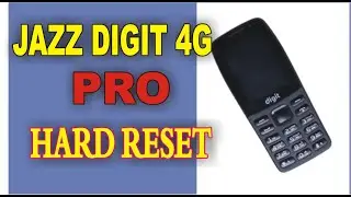 Jazz Digit 4g Pro Hard Reset | How to Format Pattern Lock Password Jazz Digit 4g Pro