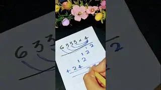 Fast multiplication method #maths #mathstricks #shorts