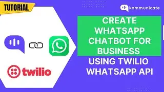 How to Create WhatsApp Chatbot for Business (NO Code) | Using Twilio WhatsApp API