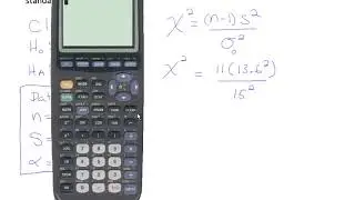 Hypothesis Testing: claims about the variance