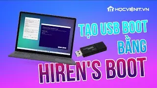 Hướng dẫn tạo USB Boot bằng Hiren's Boot chuyên nghiệp