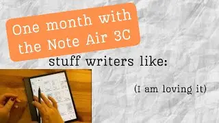 One Month with the BOOX Note Air 3C