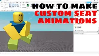 How To Make Custom Vibe Seating Animations | Roblox Studio