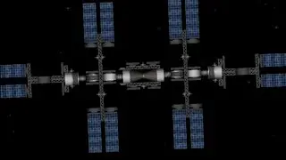 Spacestation build in a minute