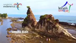 DJI Mavic Mini Footage-Cinematic Video || drone pantai Sawarna Tanjung Layar