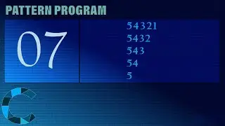 Pattern-07 | C prog
