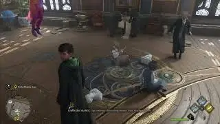 Peeves trying to kill the students. Hogwarts legacy