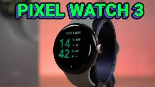 Minimalist smartwatch - Google Pixel Watch 3 41mm review!