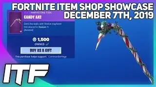 Fortnite Item Shop *RARE* CANDY AXE IS BACK! [December 7th, 2019] (Fortnite Battle Royale)