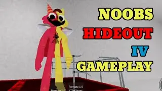NOOBS HIDEOUT 4 ROBLOX  MASCOT HORROR!!!