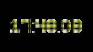 28 minutes and 0 seconds countdown timer with 2 fractional digits accuracy