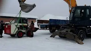 Погрузка #bobcat
