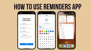 How to Use Reminders App on Iphone