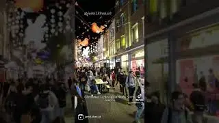 Christmas Lights at Carnaby Street, London 🌲🎁🎄#london #uk #love #paris #newyork #england