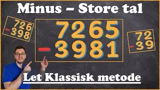 Minus med lån (Tierovergange) - Matematik
