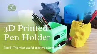 Cool 3d prints for beginners 2021 | 3D printed Pen holder top 5 functional Office supplies