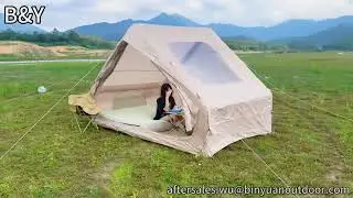 6.3㎡ Large Space Tent! As Stable As a Fortress Outdoors!