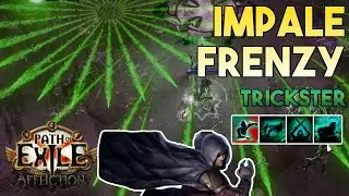 [3.23] Hollow Palm Frenzy Build | Trickster | Affliction | Path of Exile 3.23