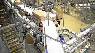 Bosch Rexroth VarioFlow plus szállítópálya-rendszer - Unilever Magyarország Kft.