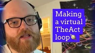 Making a TheAct x MDMA virtual loop - “Yuhyuhyuh”😌 pt. 2