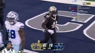 FlightReacts Alvin Kamara 4-TD Game! Saints vs. Cowboys Week 2 Highlights