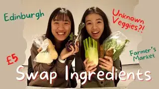Edinburgh Farmer’s Market丨Swap Ingredients Challenge 丨英國留學生 農夫市集大挑戰！買各種沒看過的歐洲食材 ft. Wei of Life