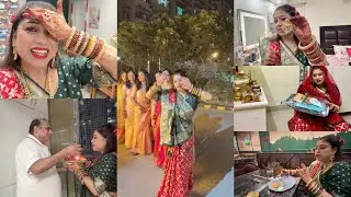Karwa Chauth Special 2024 | Prashant muzhe Dulhan Ki tarah dhekh sharma gaye 🙎‍♂️