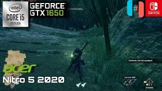 Acer Nitro 5 2020 | Monster Hunter Rise - Ryujinx Emulator| i5 - 10300h | GTX 1650 | Emulator Test
