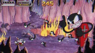 Cuphead - Don't Deal with The Hive (Using Powers to defeat E daters)