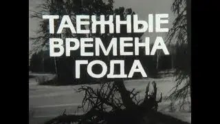 Таежные времена года. 1970 СССР
